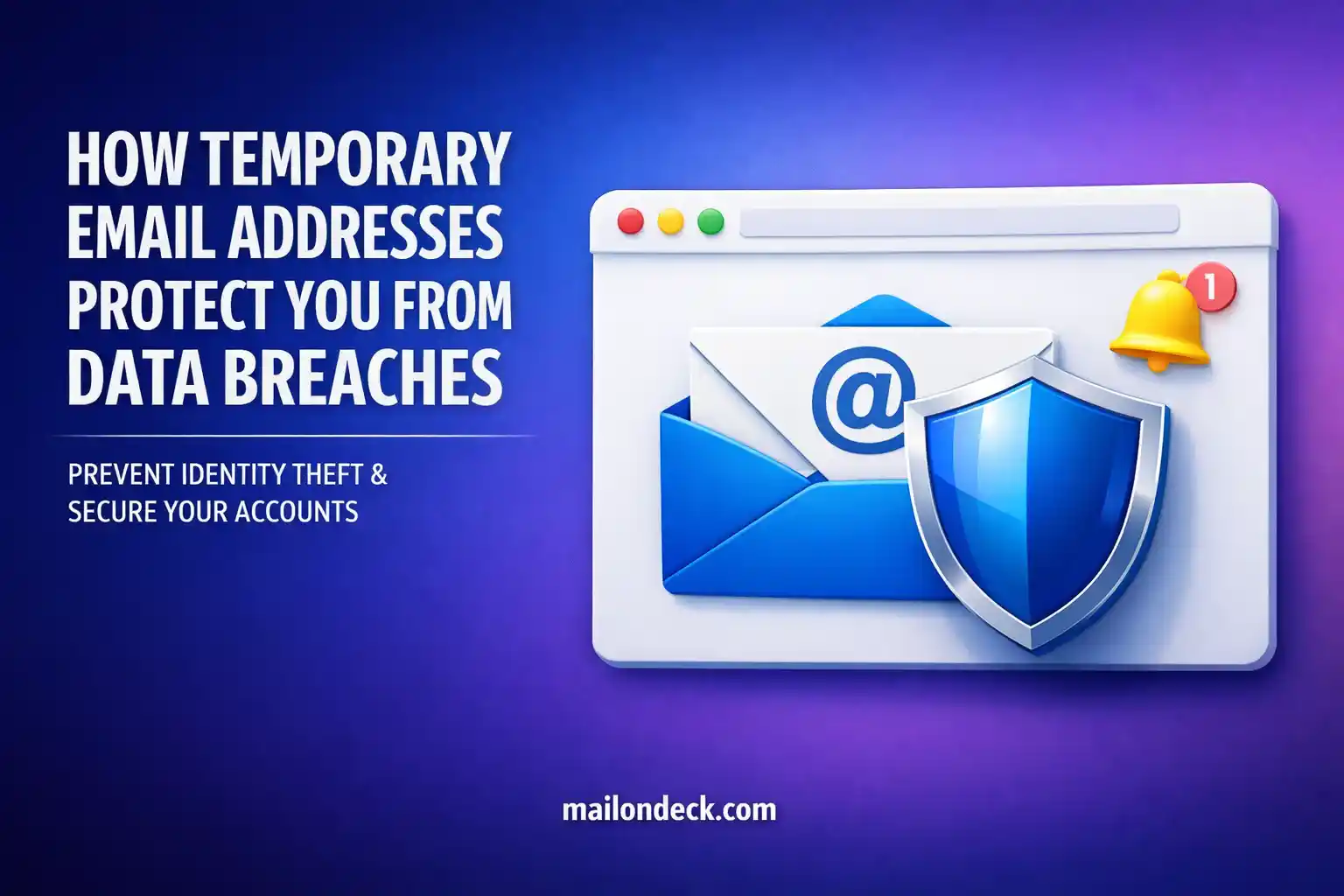 How Temporary Email Addresses Protect You from Data Breaches