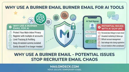 Burner Email for AI Tools – ChatGPT, Claude & More